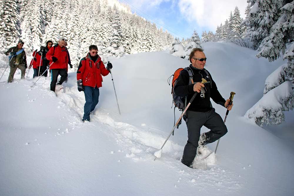 Winterwandern Les Carroz