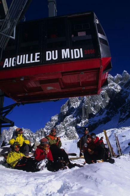 Bergstation am Aiguille du Midi