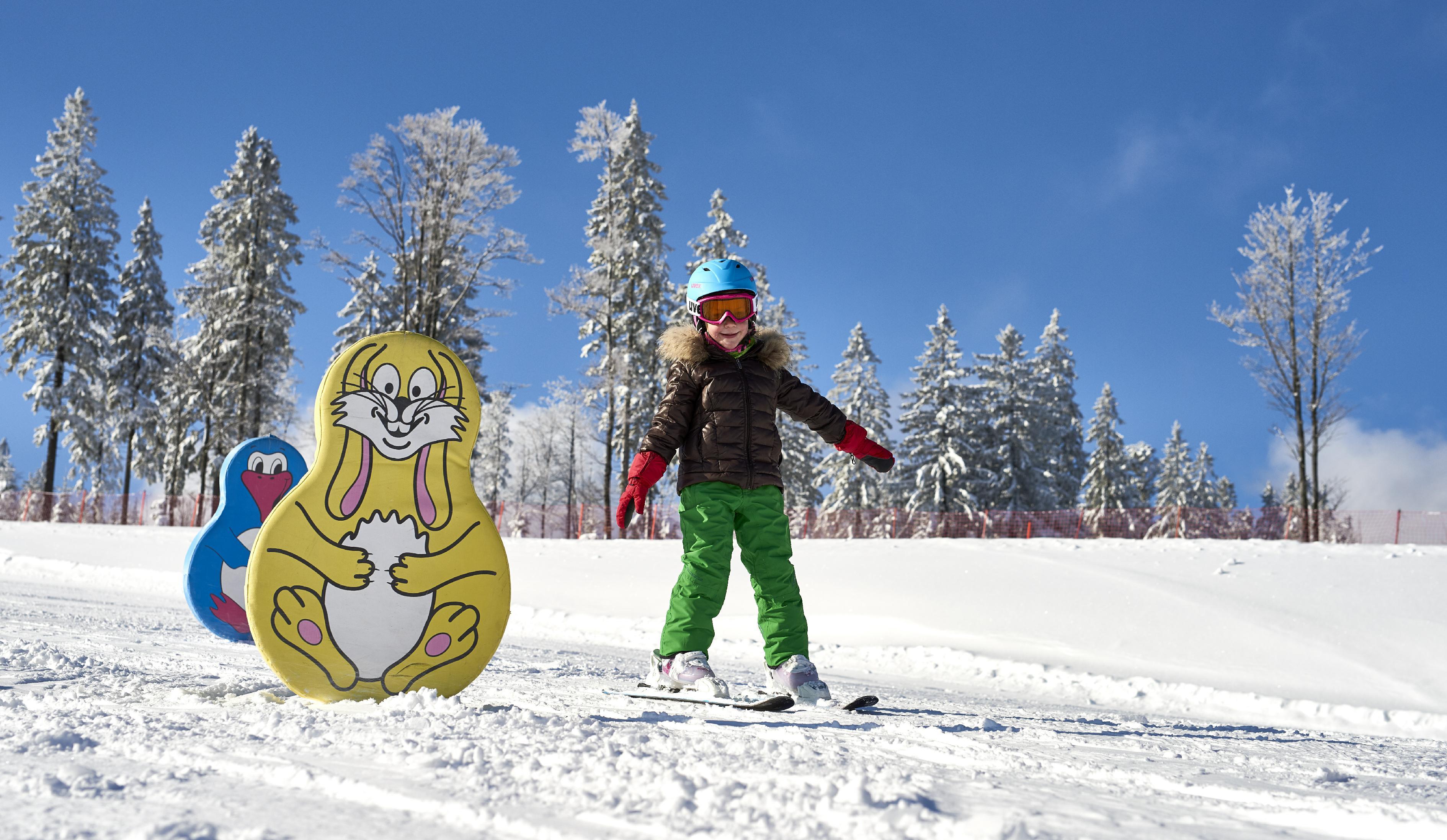 Skifahren lernen im Arbär Kinderlad