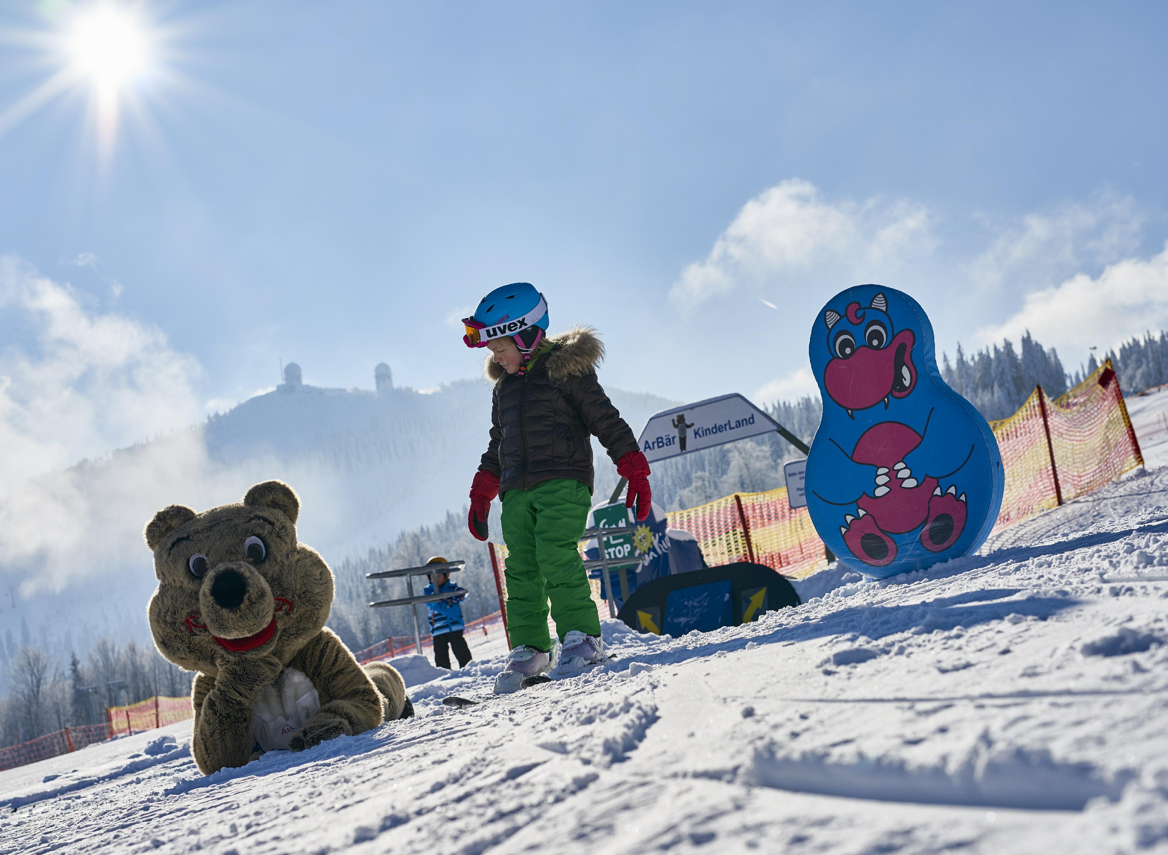 Skispaß im Arbär Kinderland