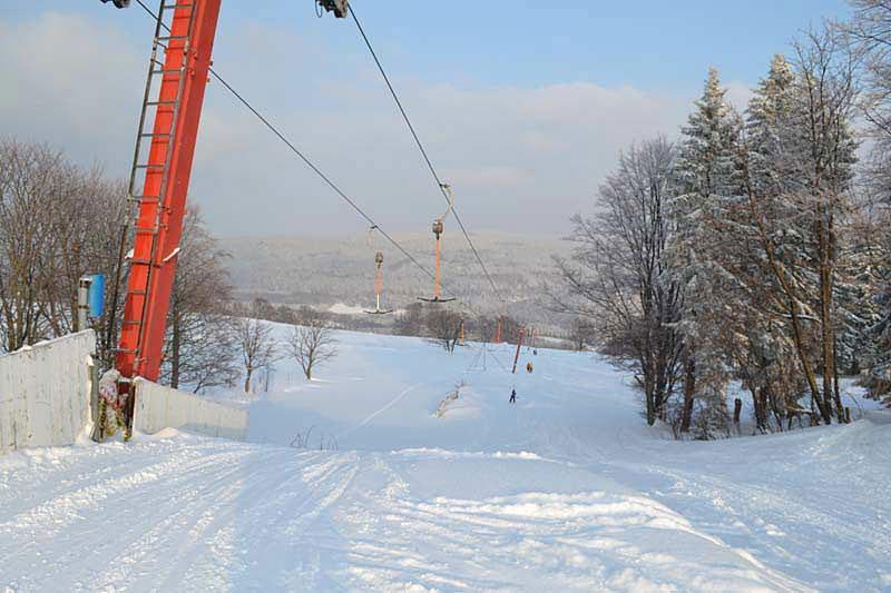 Skilift am Külliggut in Johanngeorgenstadt