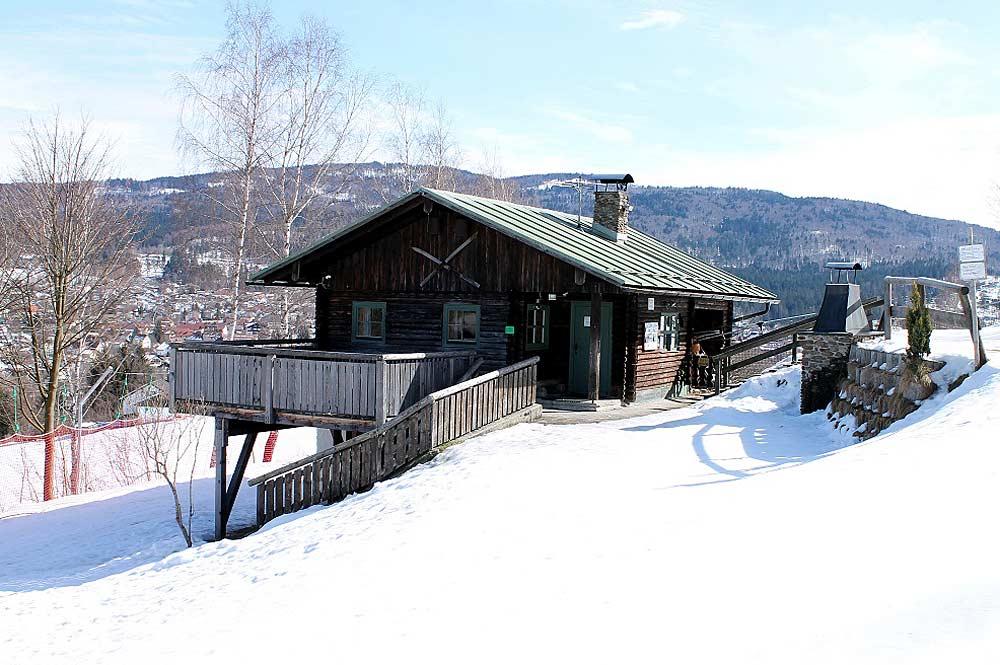 Skihütte in Frauenau