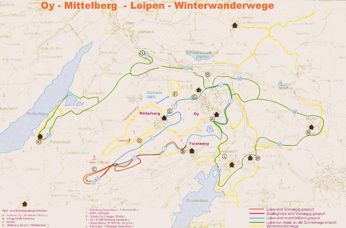 Loipenkarte Oy-Mittelberg