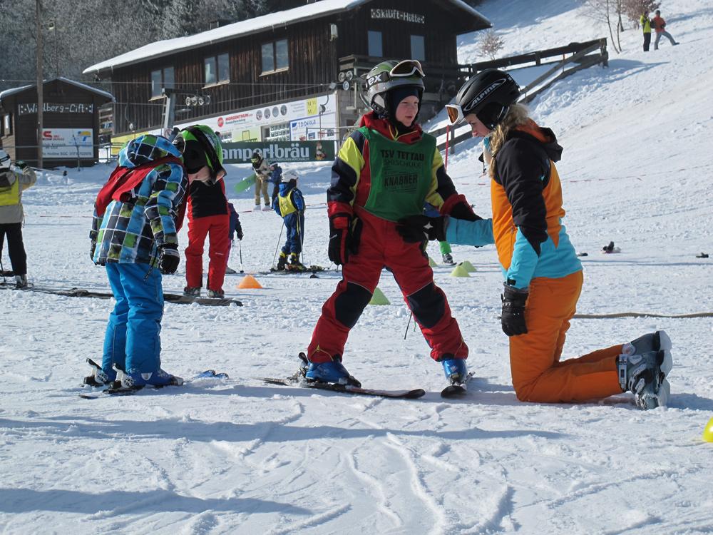 Skischule im Skigebiet Tettau