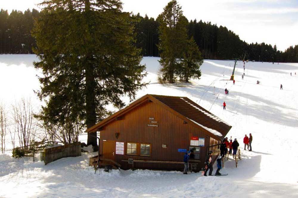Skihütte am Oberen Schlossberg