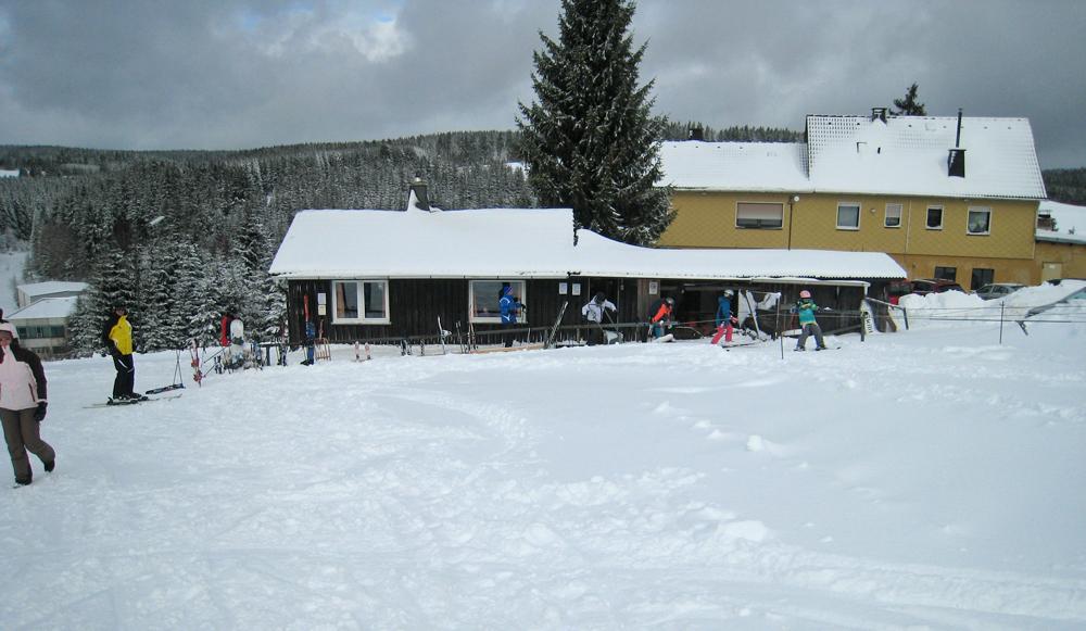 Hütte am Skilift Langenau