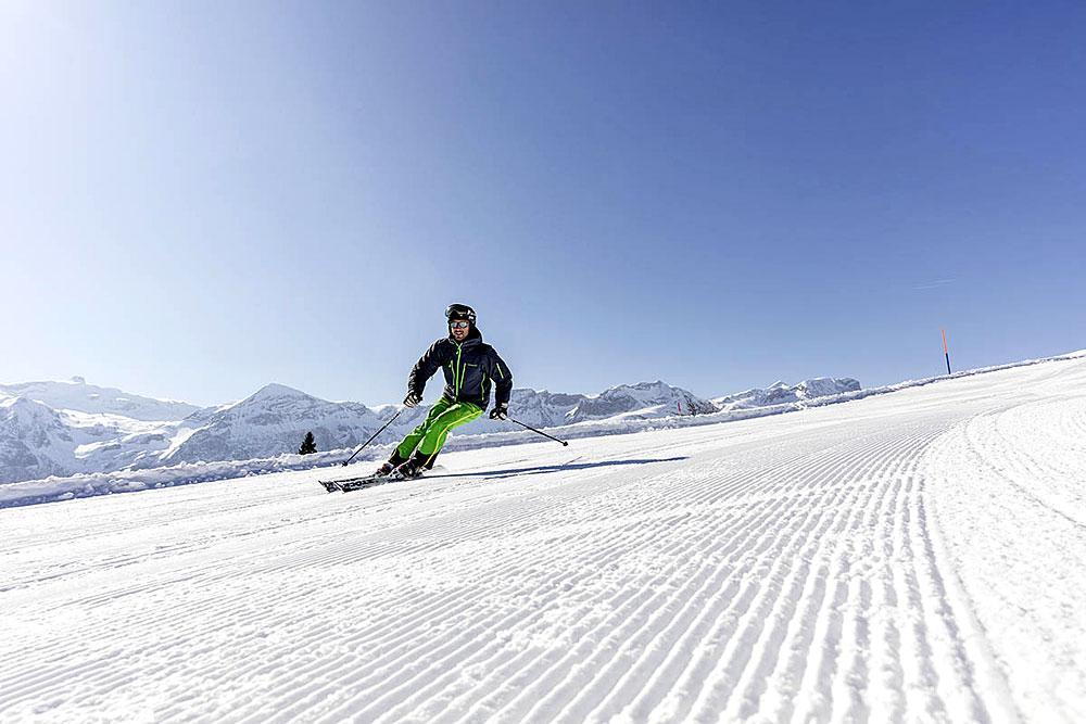 Skifahren in Adelboden-Lenk