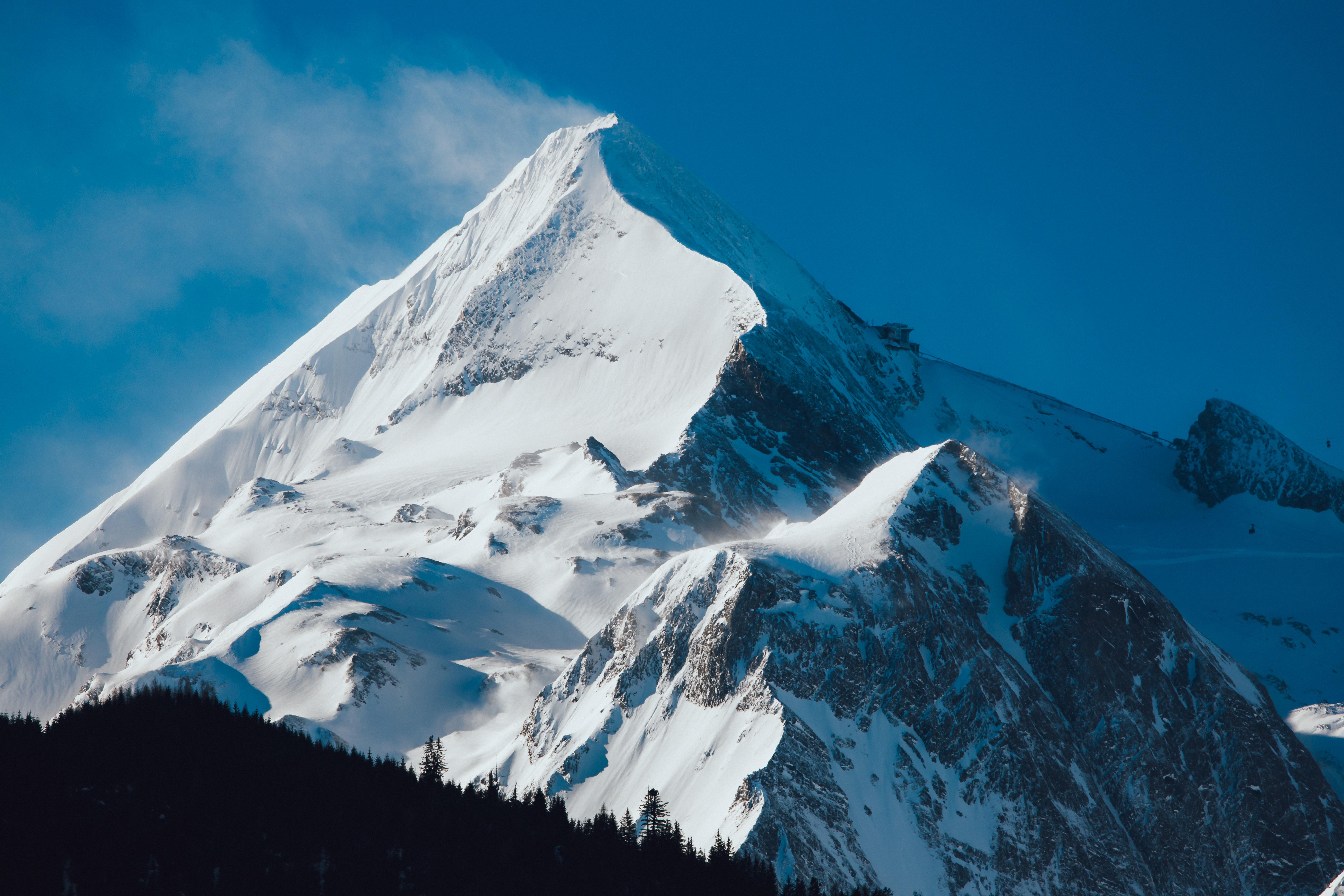 Ausblick auf den Gipfel am Kitzsteinhorn