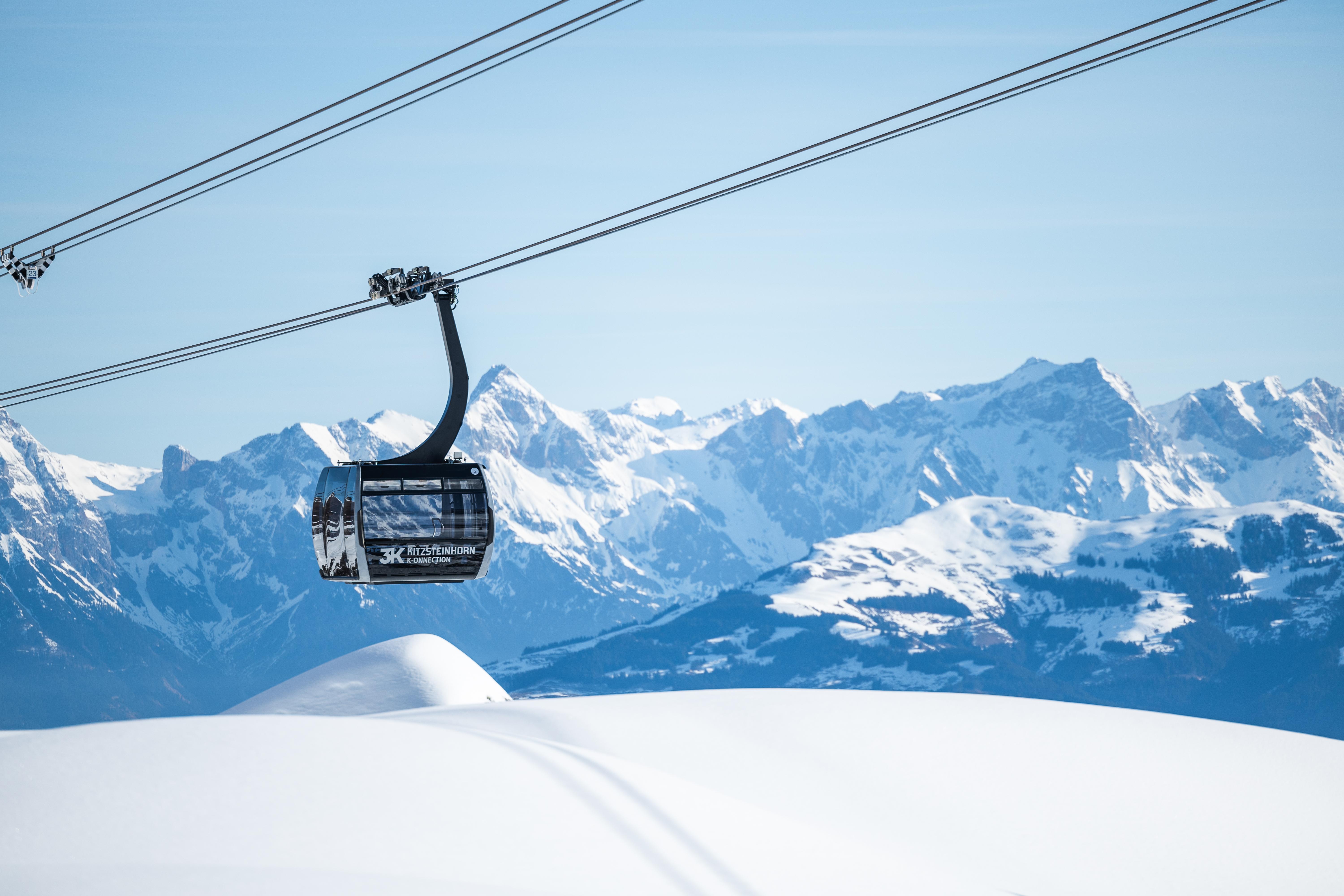 Panorama-Ausblick aus der 3K Konnection Seilbahn