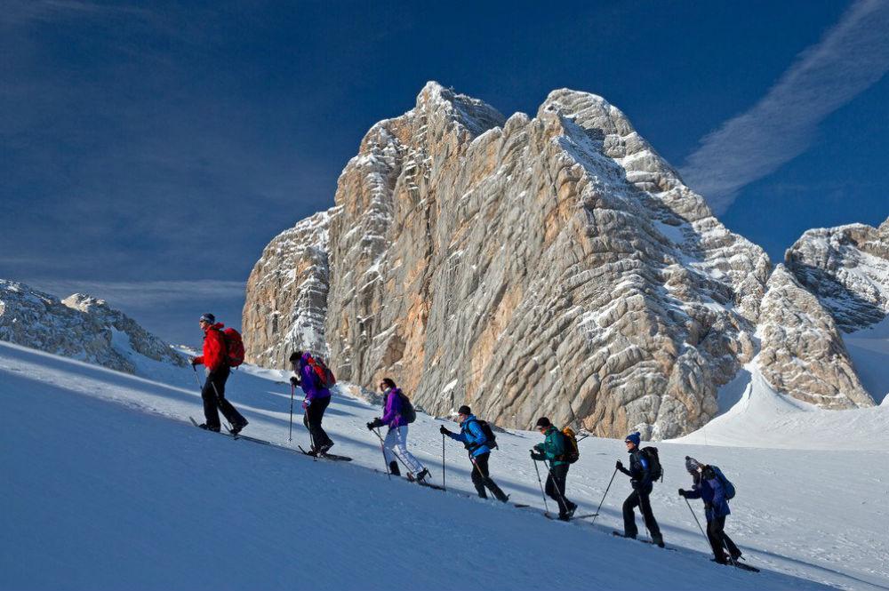 Der Dachstein - das Paradies für Skitourengeher