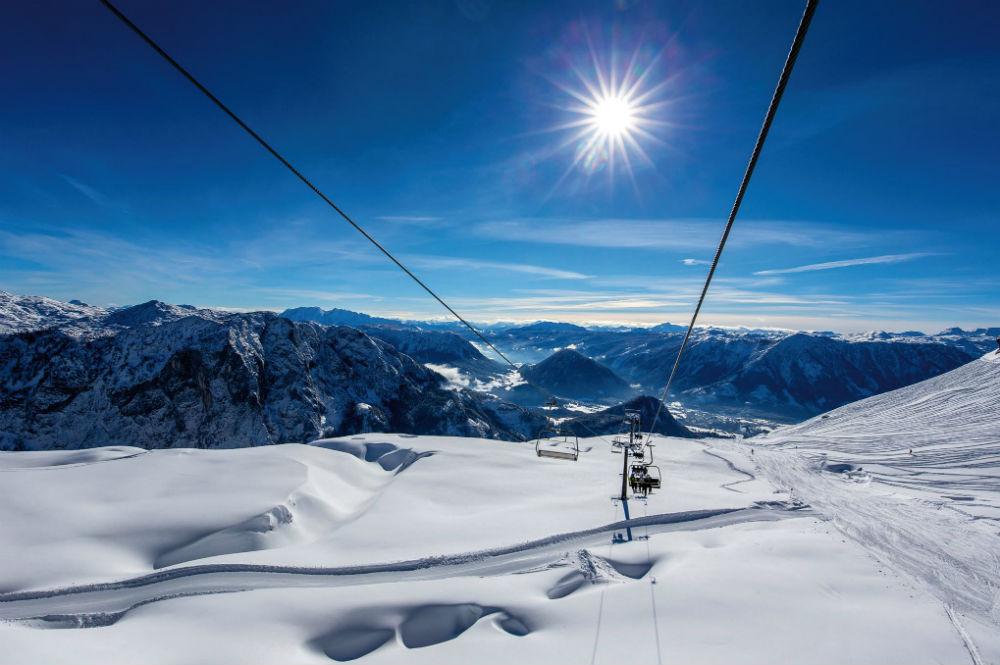 Panoramablick im Skigebiet Loser_Altaussee