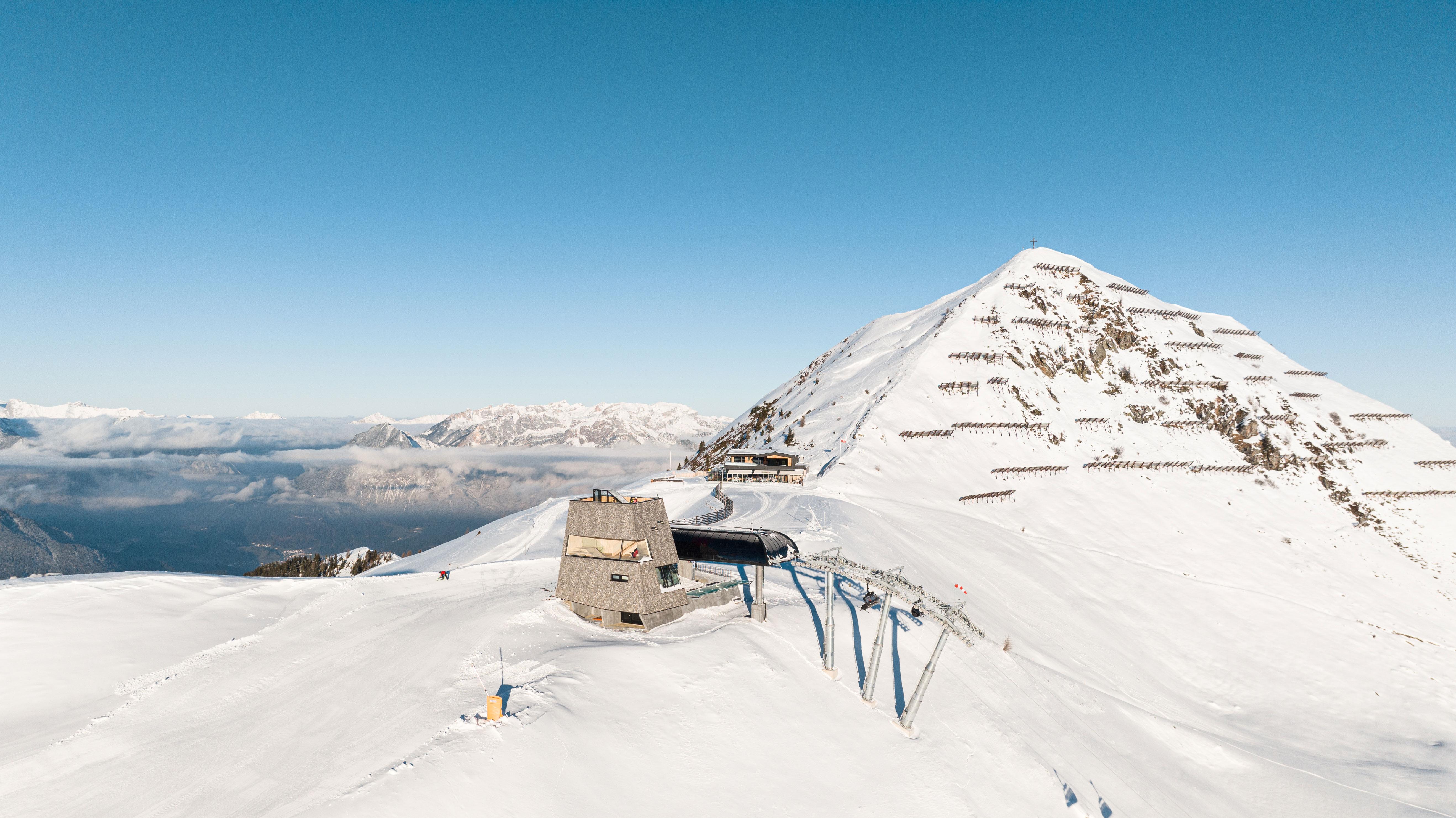 Bergstation der Hornbahn 2000 und Top of Alpbachtal