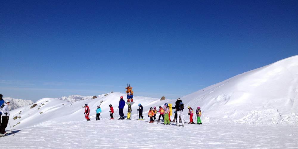 Kinder-Skischule Hochzeiger Skigebiet