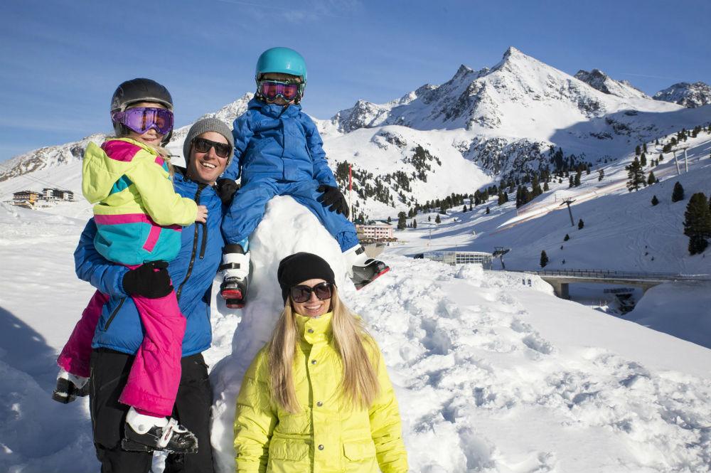 Familienfreundliches Skigebiet Kühtai