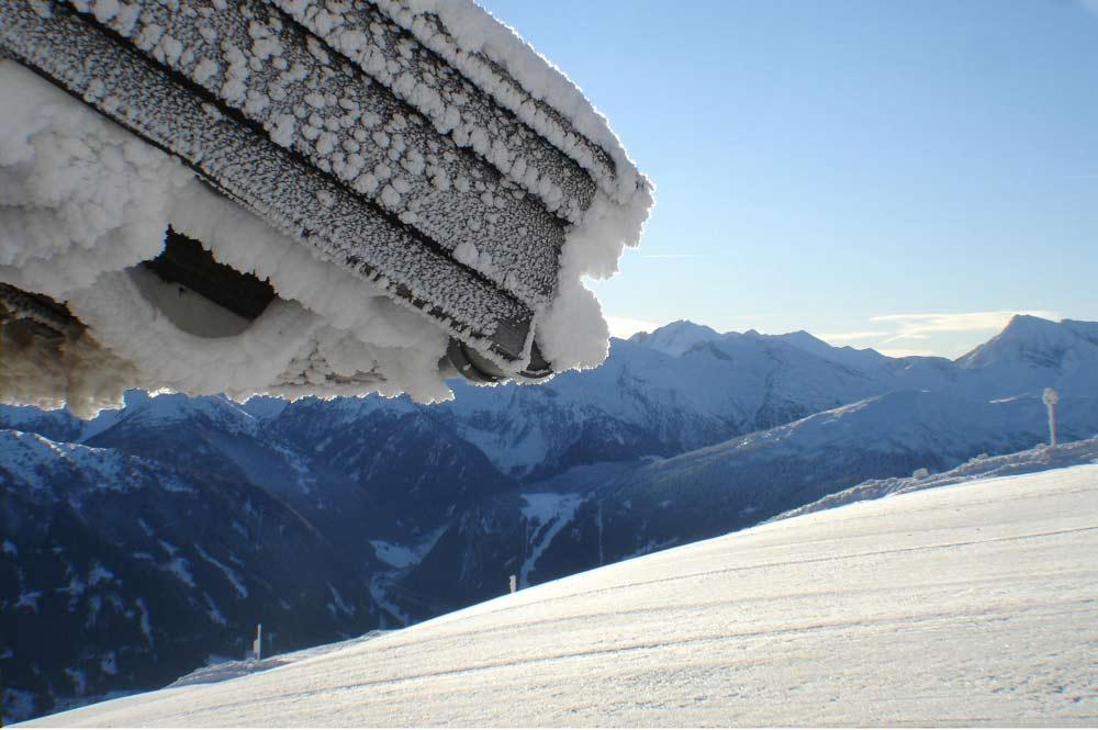 Blick vom Hochsonnlift in der Ski- und Freizeit-Arena Bergeralm