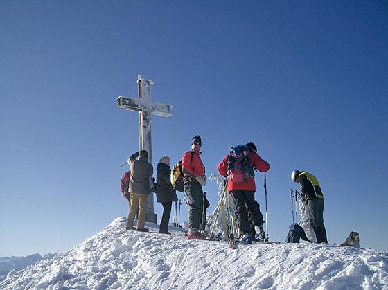 Gipfelkreuz am Zwölferhorn