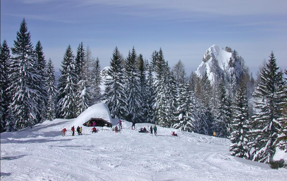 Der Untersberg im Winter