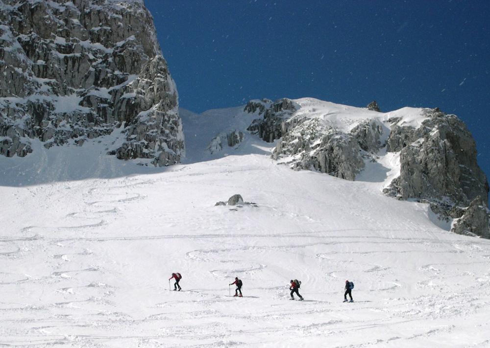 Skitour Vertatscha in Bodental