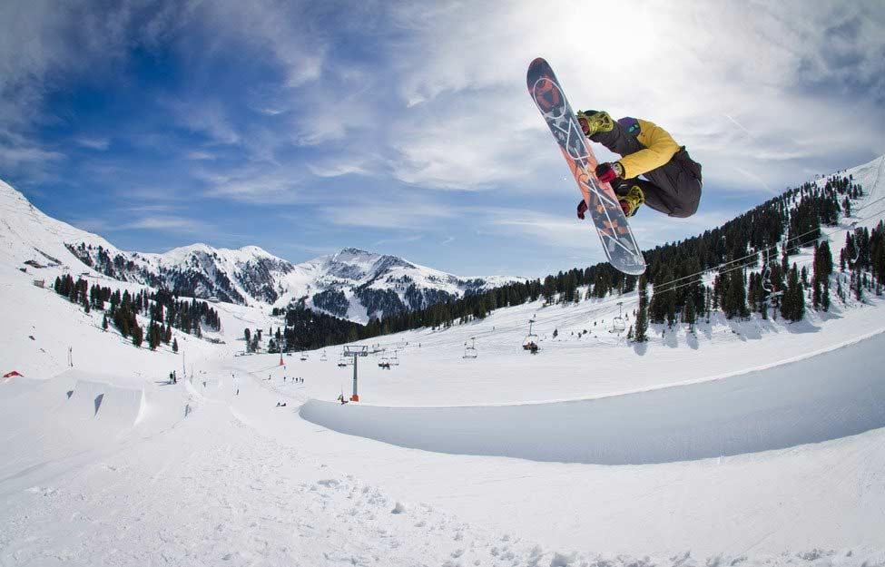Fleimstal ist auch für Snowboarder eine Top-Destination