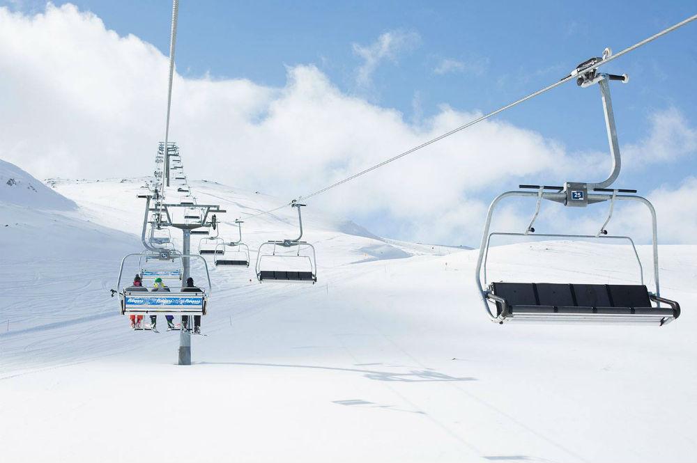Sessellift im Skigebiet Hemsedal Skicenter