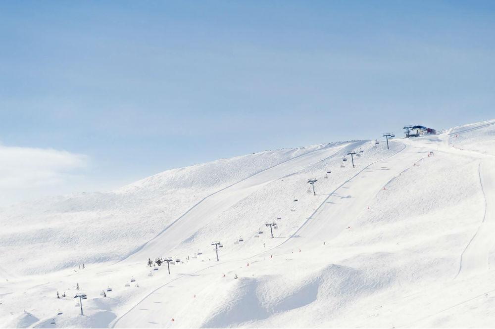 Lift im Gebiet Høyfjellssenter vom Skigebiet Trysilfjellet