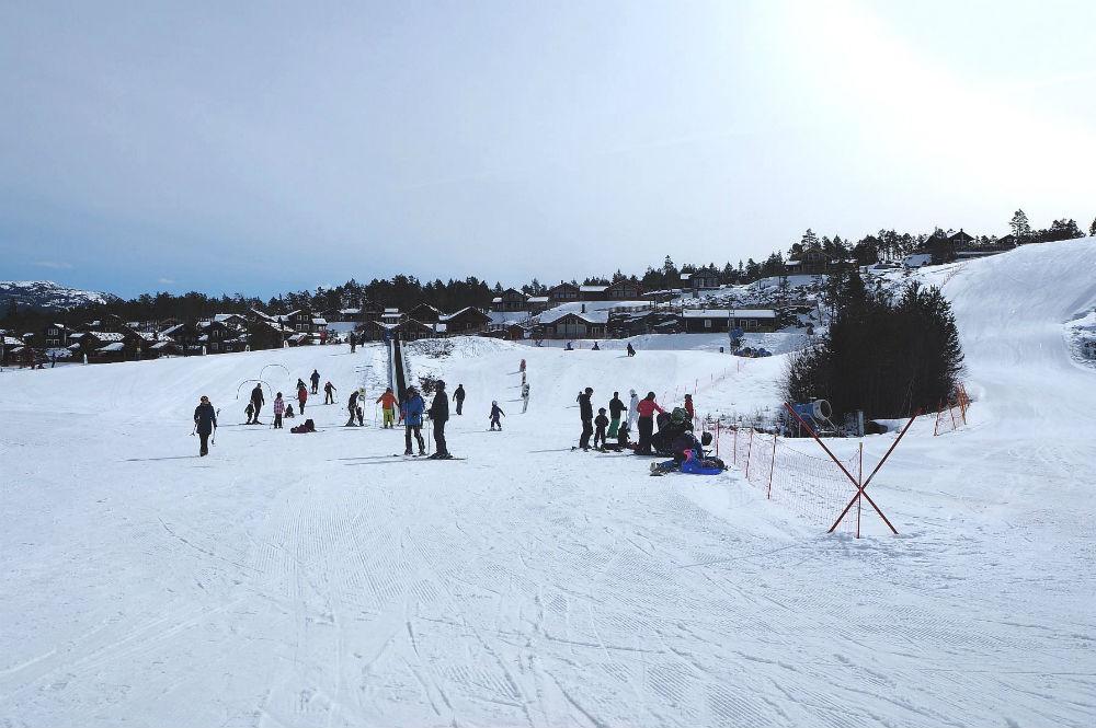Kinderbereich im Skigebiet Vradal Skicenter