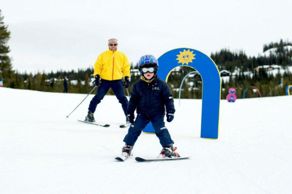 Kind im Smaland im Skigebiet Nesbyen &nbsp;