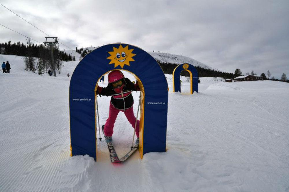 Kinderbereich im Skigebiet Golsfjellet