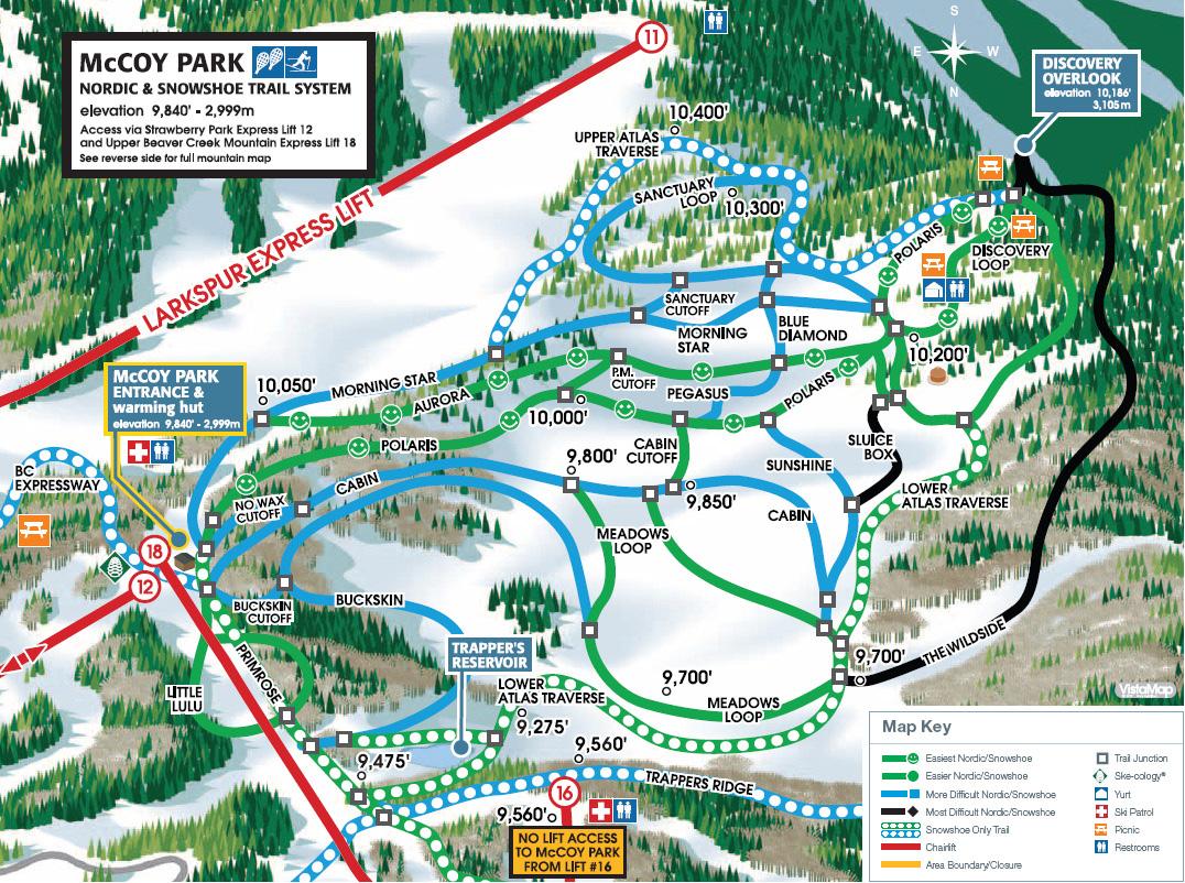 Nordic & Schneeschuh Trail System