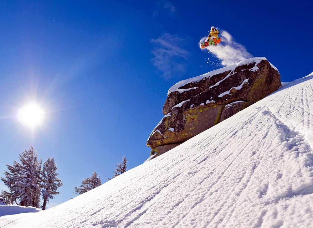 Snowboardfahren in Sierra-at-Tahoe