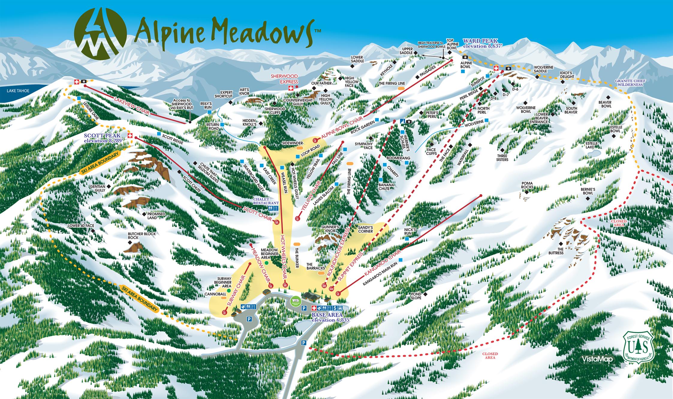 Alpine Meadows - The Frontside