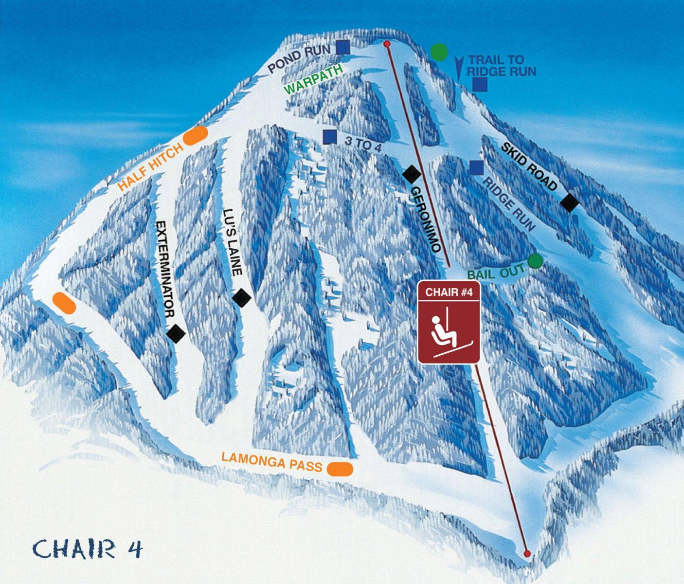 Chair 4 Mount Spokane Ski and Snowboard Park