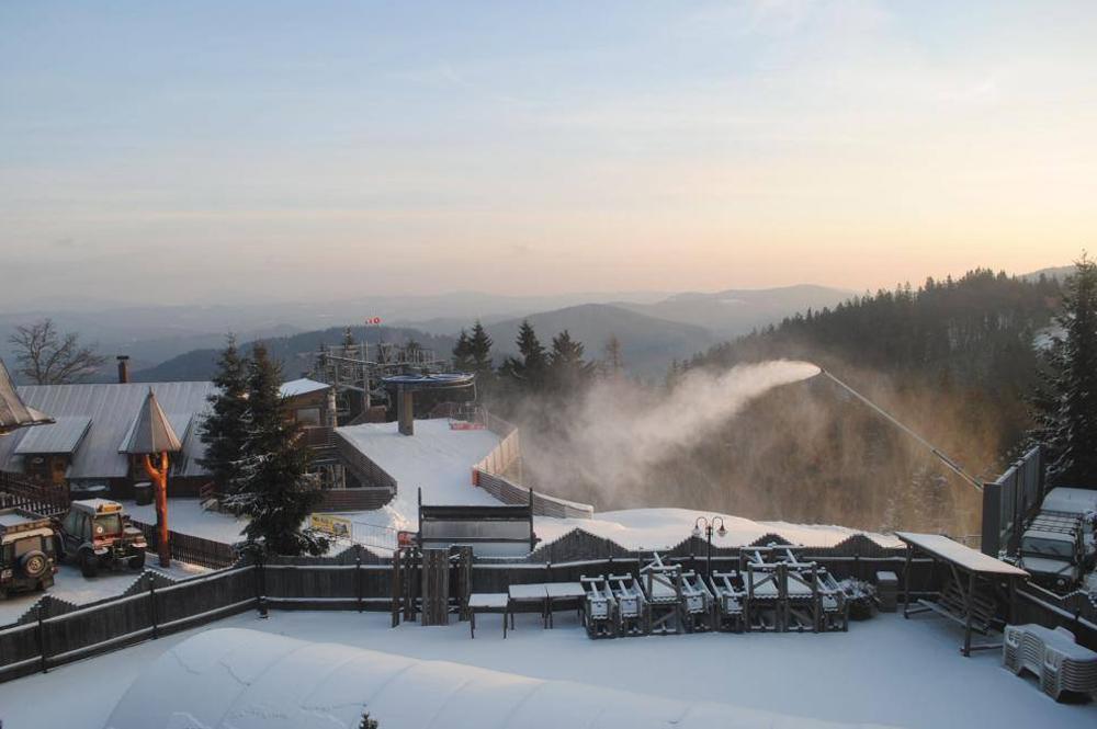 Panorama im Skicentrum Kohutka