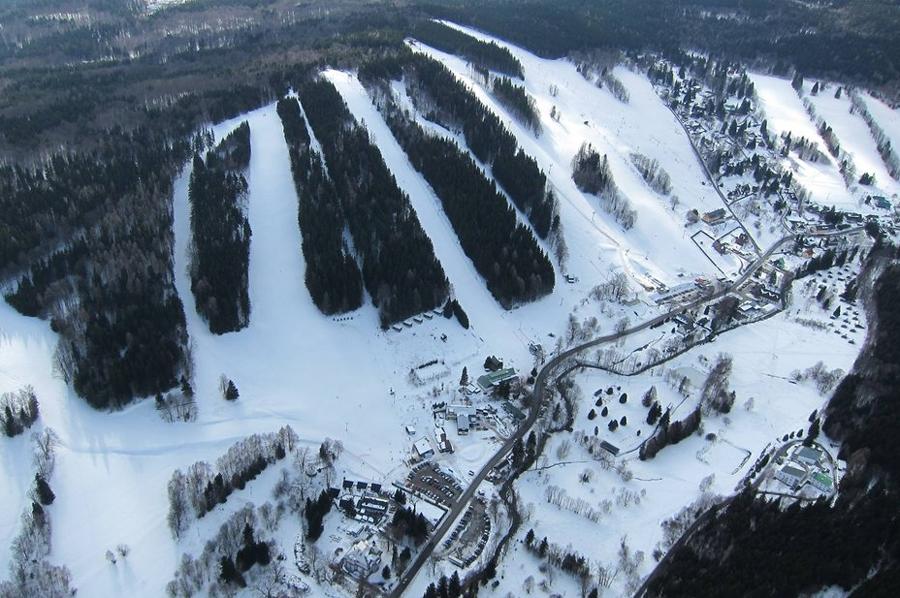 Panorama Skicentrum Mala Moravka - Karlov