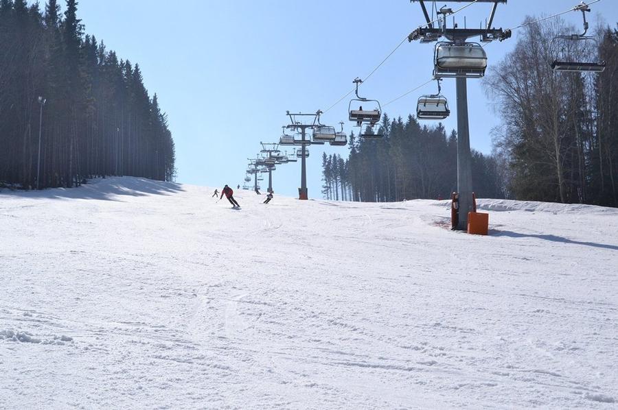 Piste im Skicentrum Mala Moravka - Karlov - Karlov
