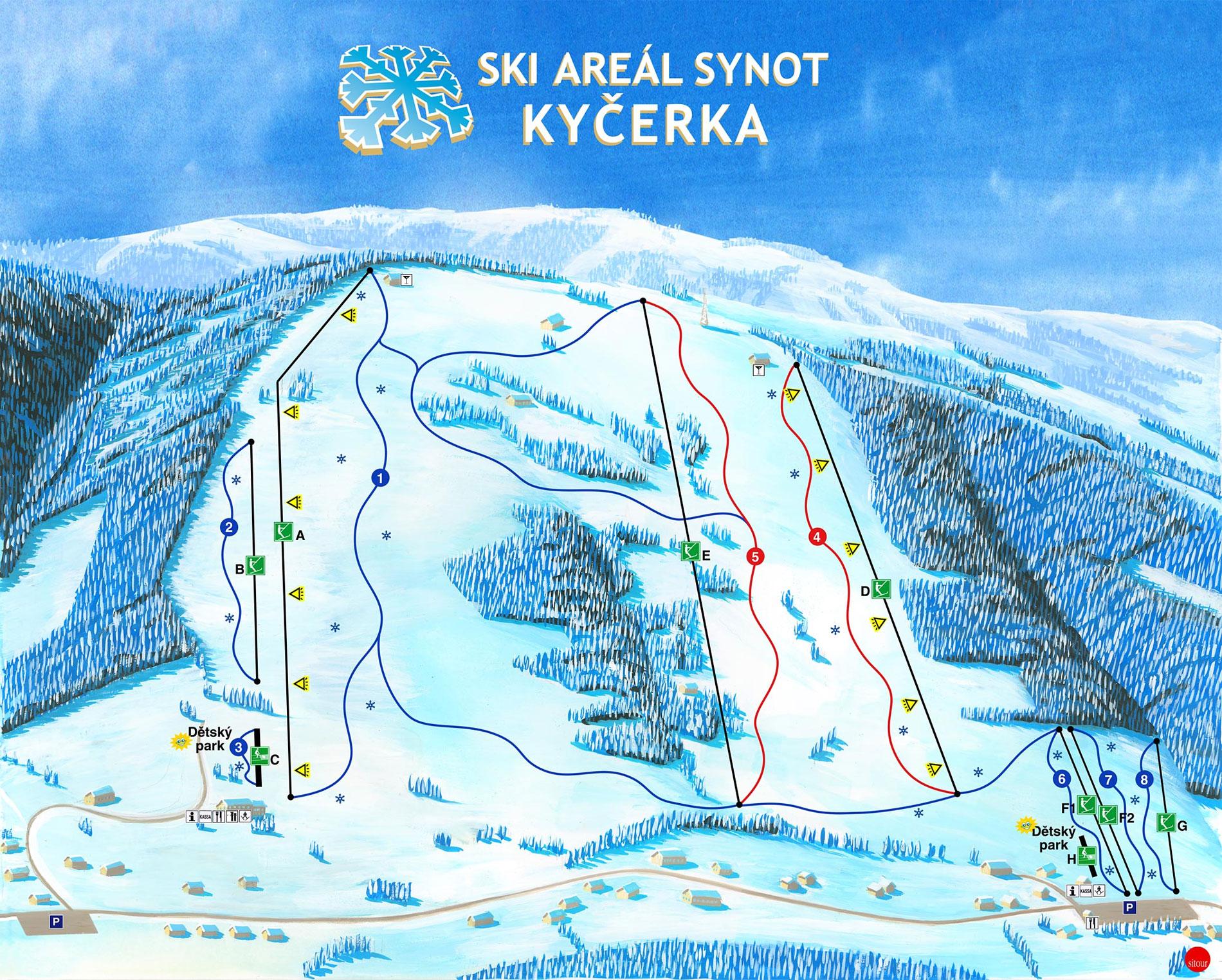 Ski Areal Synot Kycerka