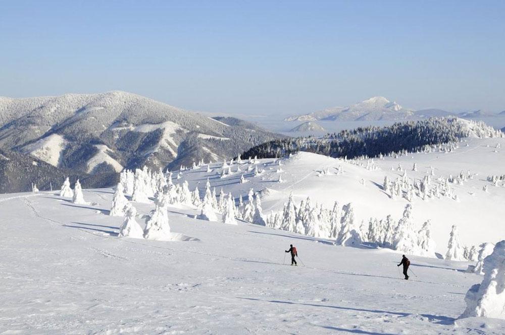Panorama im Skigebiet Donovaly