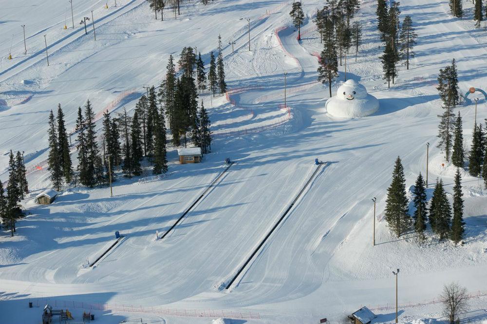 Rosa & Rudolf Snow Park im Skigebiet Ruka-Kuusamo