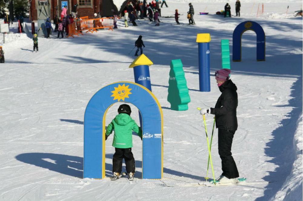 Kinderwelt im Skigebiet Sappee