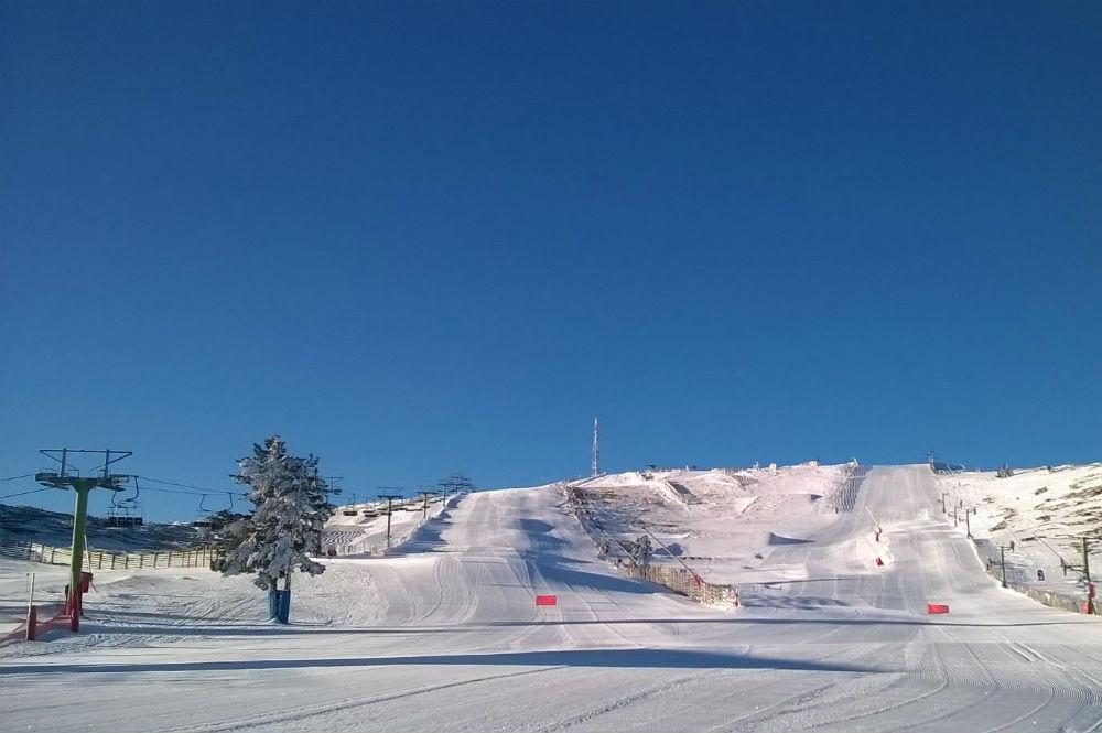 Breite Abfahrten im Skigebiet Javalambre