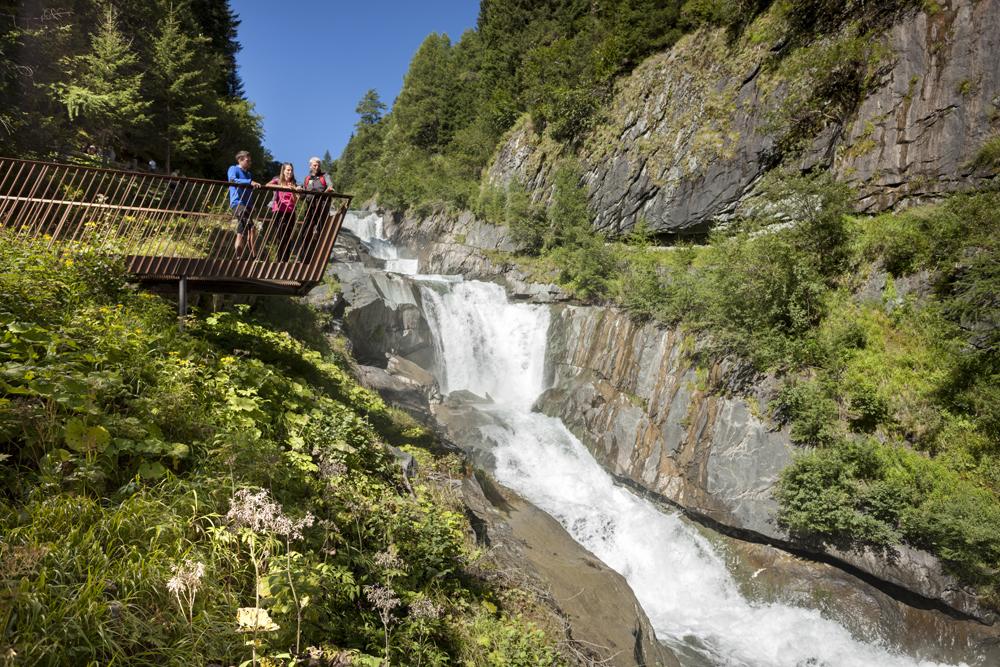 Wasserfall im Nationalpark Hohe Tauern