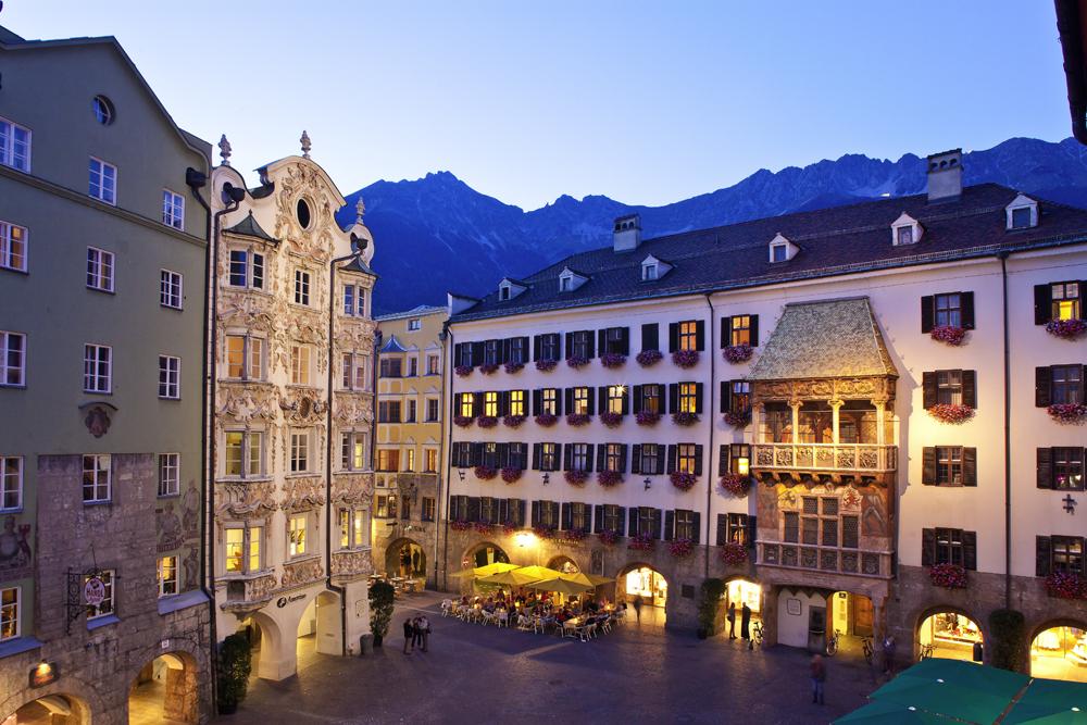 Altstadt von Innsbruck mit Goldenem Dachl