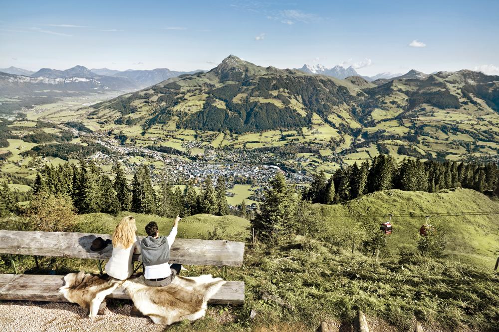 Bergpanorama - Region Kitzbühel