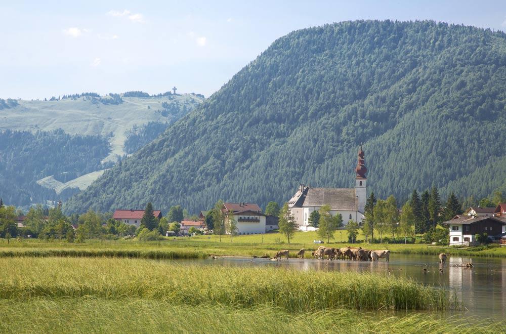 Blick auf St. Ulrich am Pillersee