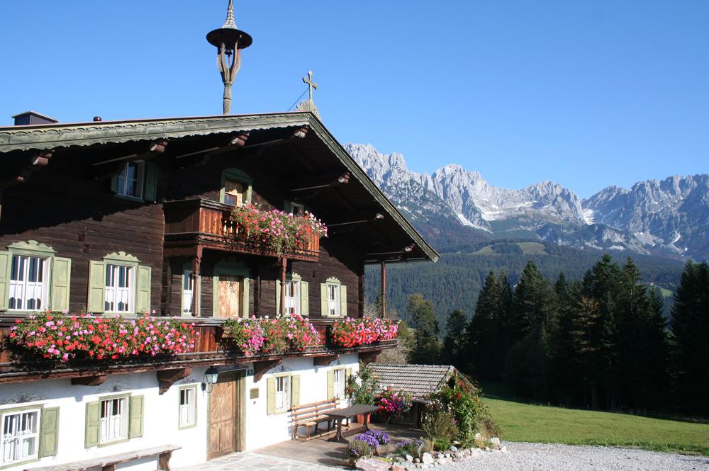 Das Bergdoktorhaus bei Ellmau (aus der TV-Serie)
