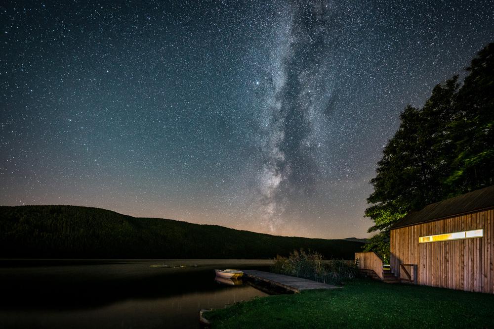 Sternenhimmel über dem Millstätter See