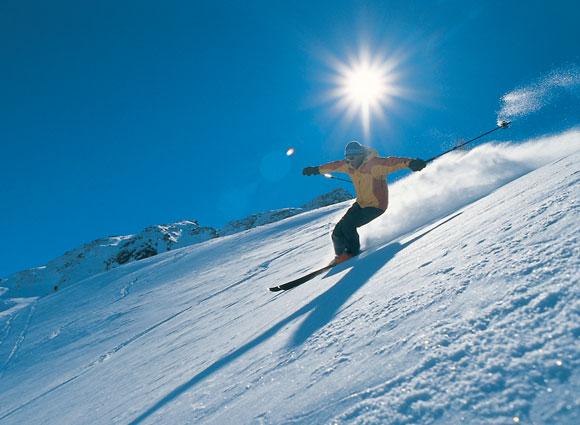 Im Winter kann man 5 Skigebiete entdecken