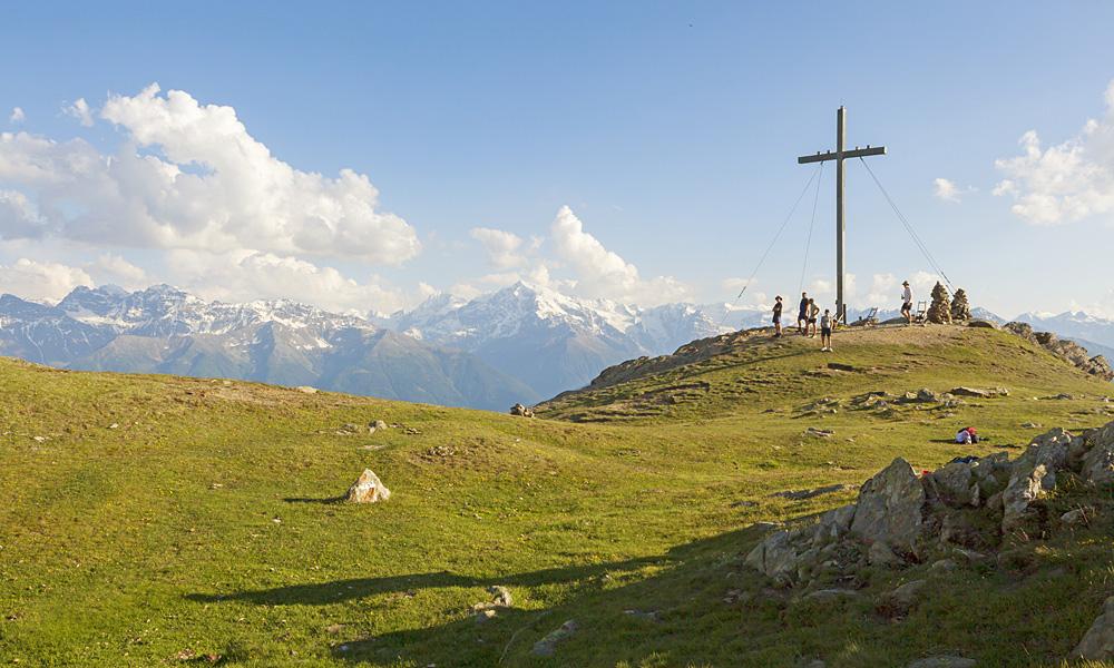 Gipfelkreuz im Vinschgau