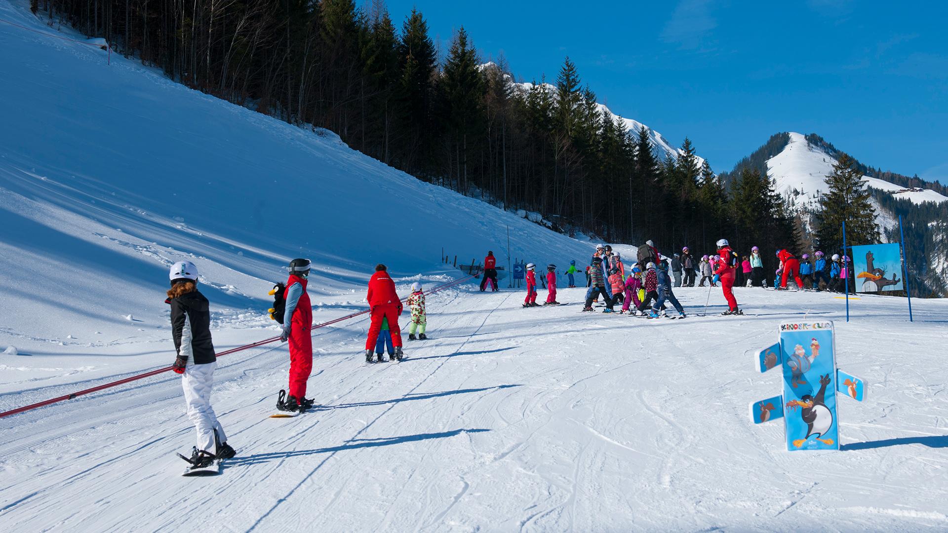 Stricklift im Skigebiet Planberg- und Wiesenlifte